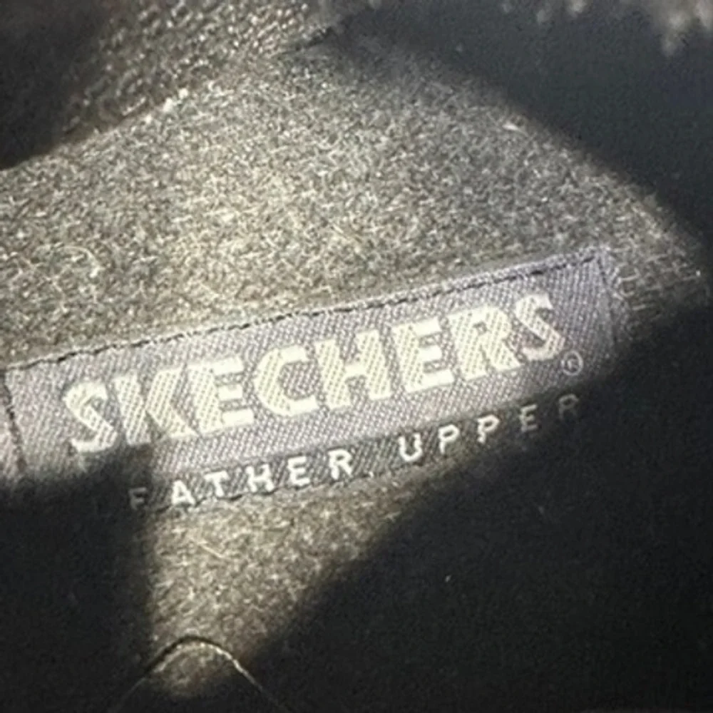 VTG Skechers Chunky Platform Oxford Monk Strap Buckle Y2K Boots Grunge Biker‎ 12